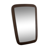 Scandinavian teak wood mirror, circa 1950/1960
