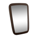 Scandinavian teak wood mirror, circa 1950 / 1960