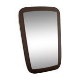 Miroir scandinave en bois de teck, travail vers &950 / 1960