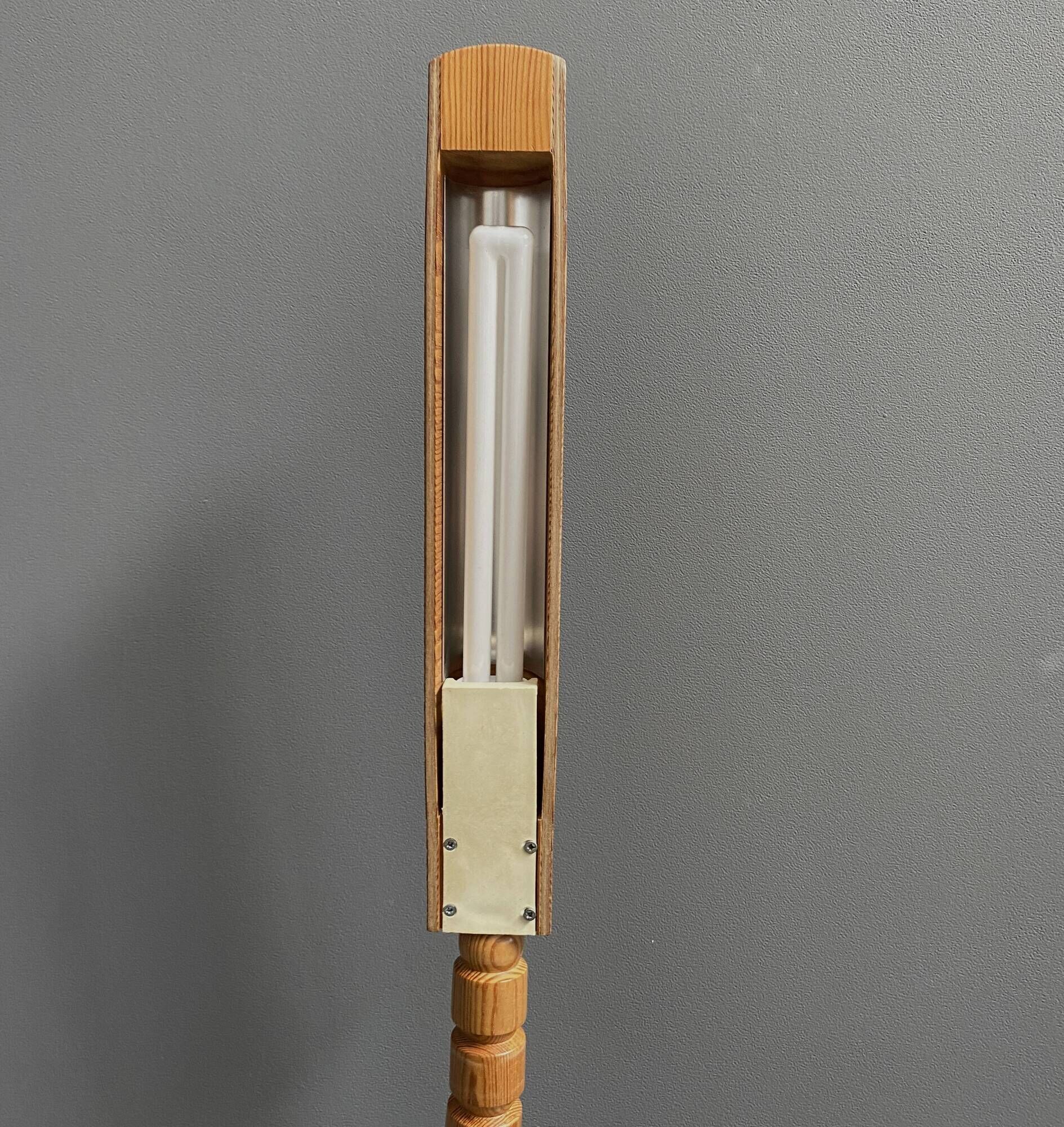 Floor lamp by Solbackens Svarveri from Sewden model 1001