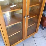 Scandinavian vintage bookcase display case