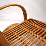 Paul Frankl Design Rattan Two-Seater Sofa, 1940