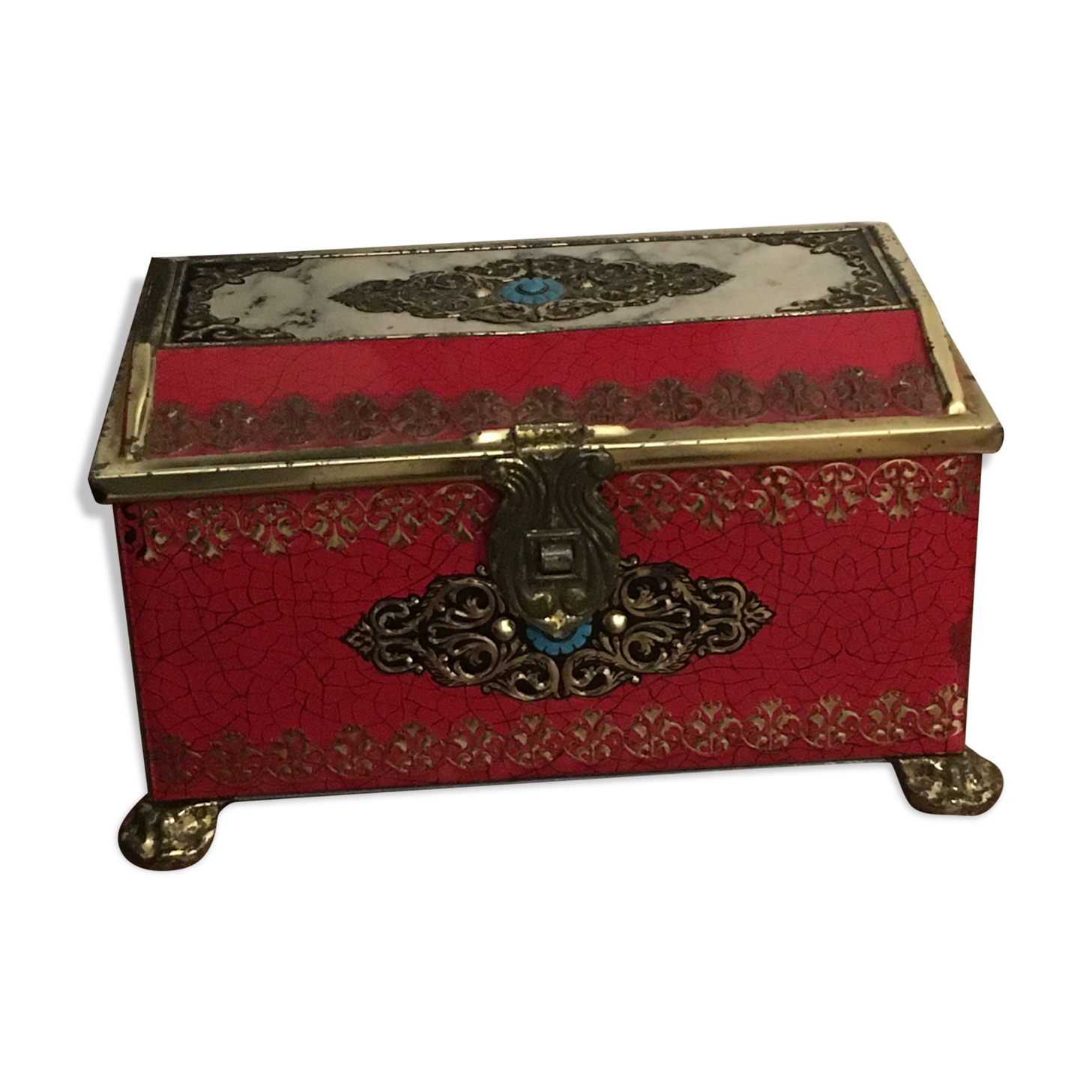 Old metal box