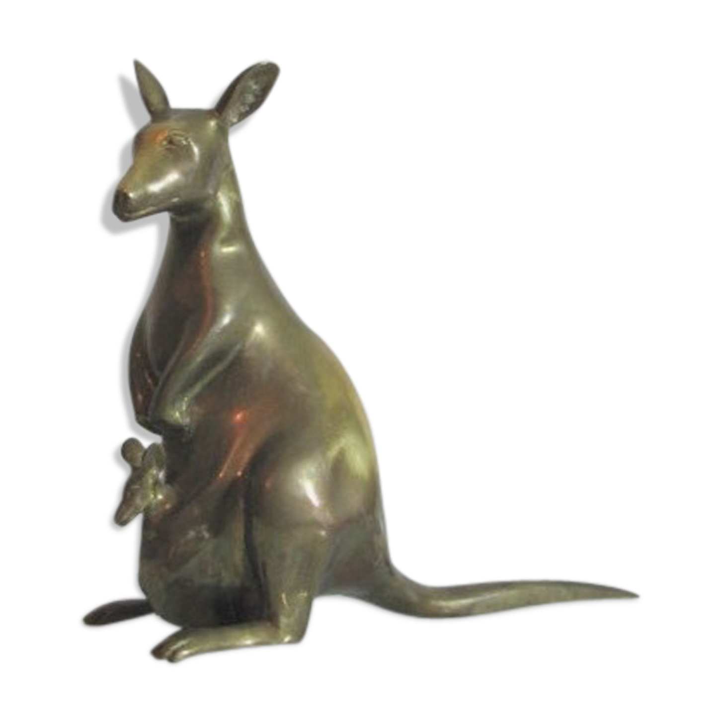Kangaroo brass Golden circa 1970