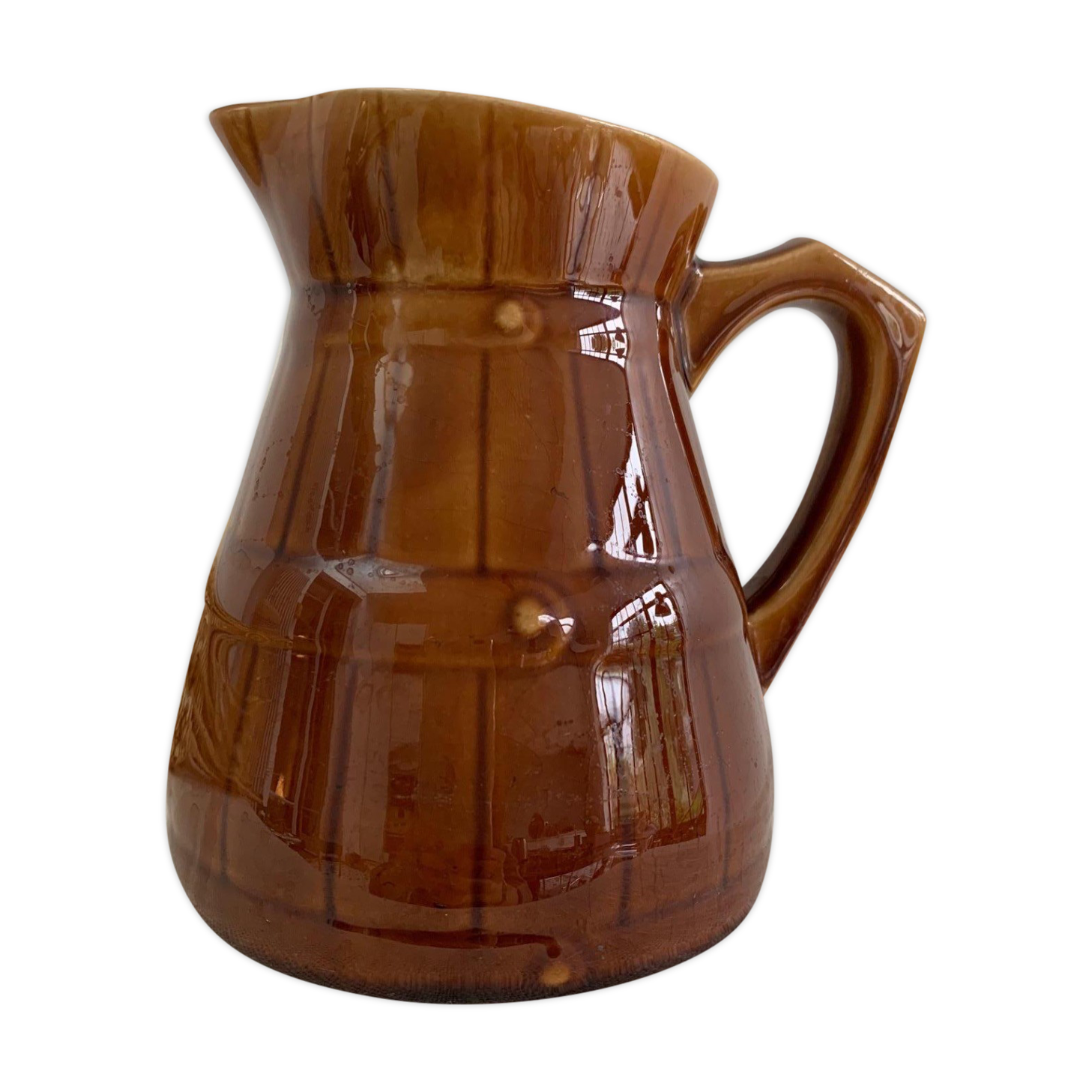 Sarreguemines cove pot