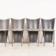 Vintage dining chairs by Frans Van Praet, set of 4