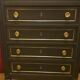 Secretary bar 4 drawers, Louis XVI style, XX