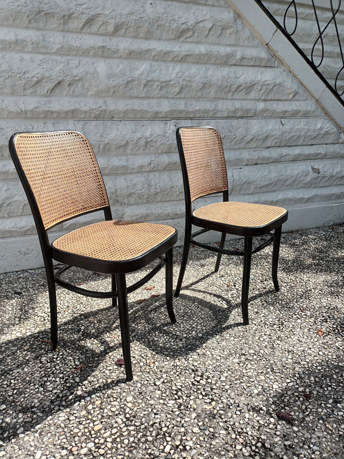 Cane chairs