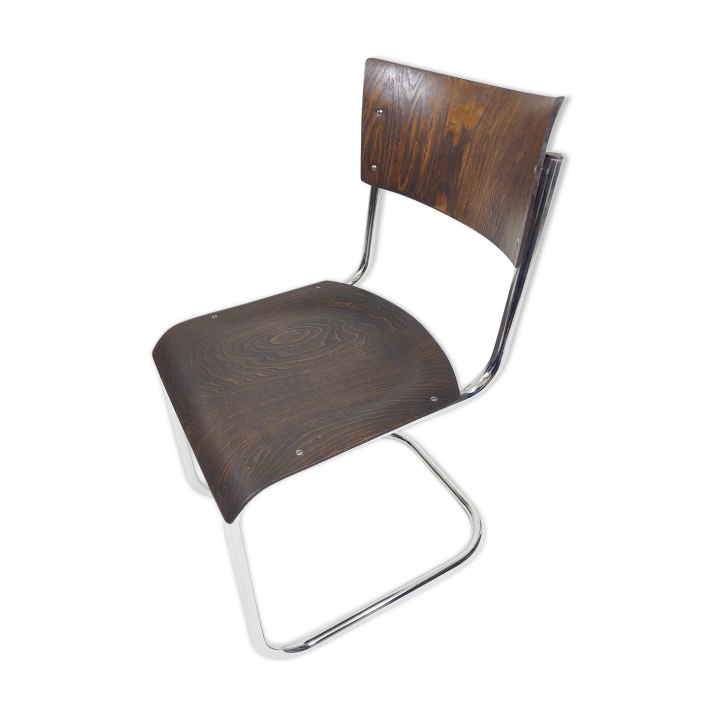 Tubular steel cantilever chair by Mart Stam