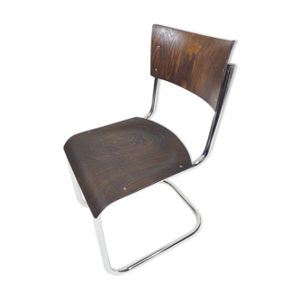 Tubular steel cantilever chair by Mart Stam