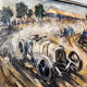 Paulette Bardy, Grand Prix de Tableau 1914, car racing, 1940s