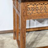 Oriental Folding Table in Exotic Wood – Early 20th Century