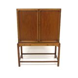 Scandinavian mahogany cabinet, Nordiska Kompaniet, 1950s