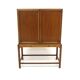 Scandinavian mahogany cabinet, Nordiska Kompaniet, 1950s