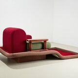Ettore Sottsass 'Tappeto Volante' pour Literie Brevetti Italie 1974