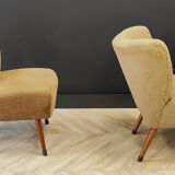 Two Mid Century cocktail chairs | Vintage - set of 2 armchairs