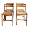 Set of 4 André Sornay chairs