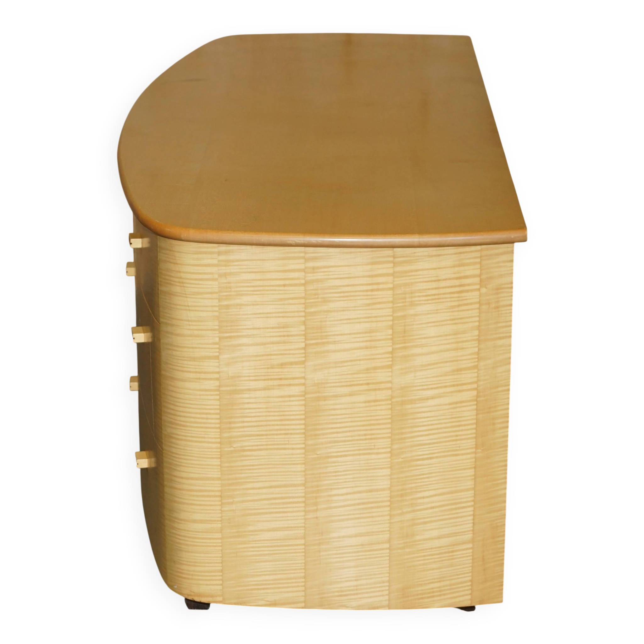 Sublime Buffet in Satin Birch by Baxter & Lee, Oak, Art Deco