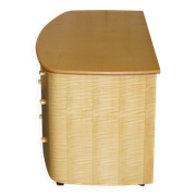 Sublime Buffet in Satin Birch by Baxter & Lee, Oak, Art Deco
