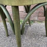 2 chaises bistrot en bois courbé