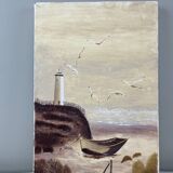 "Seaside" painting