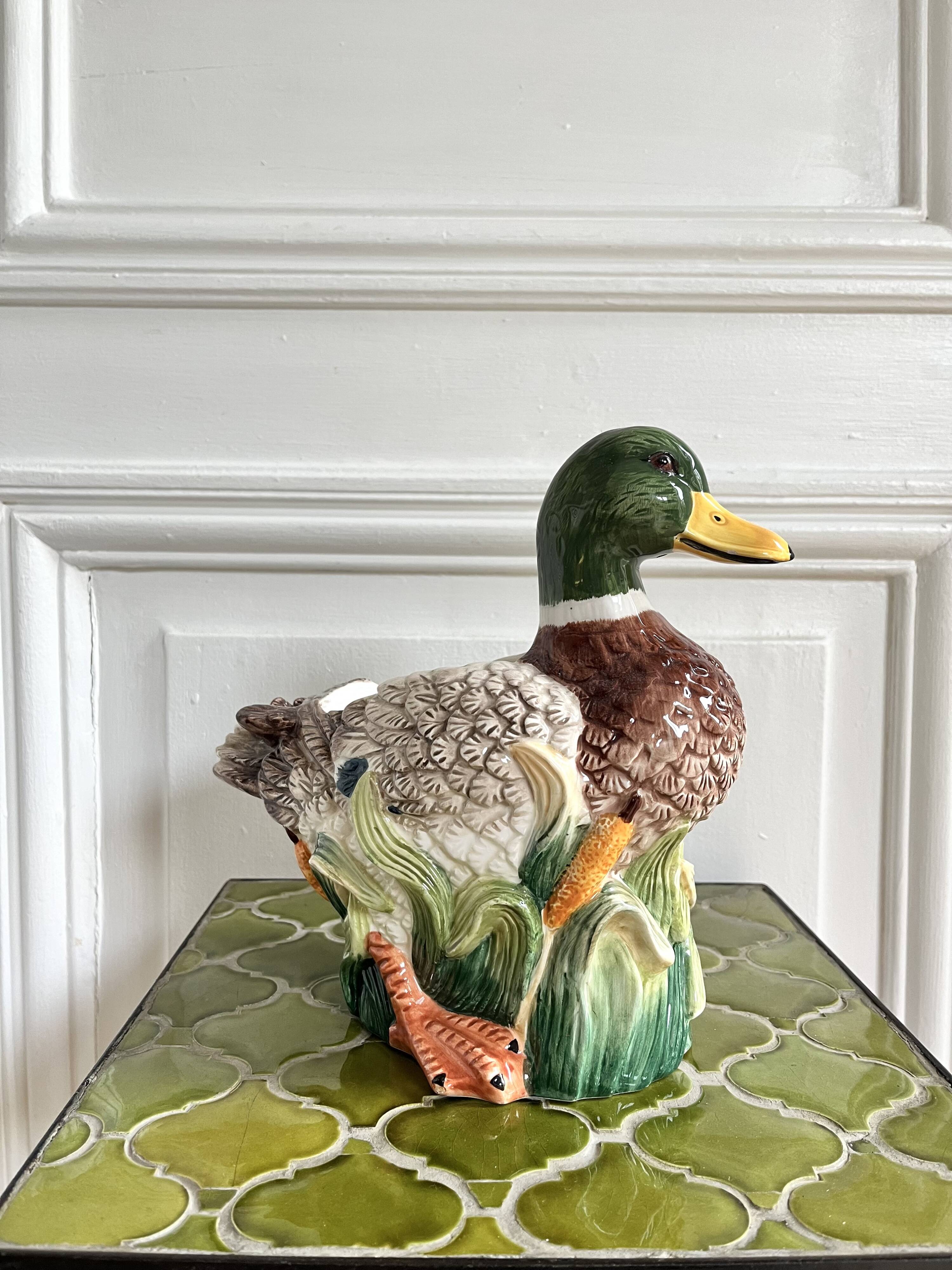Duck slip pot or planter