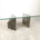 Table basse vintage en granit, 1980