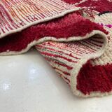 Moroccan handwoven wool rug 3x2 m