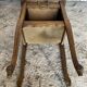 Antique nightstand louis xv style wood drawer + vintage case #e2
