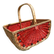 Retro watermelon basket