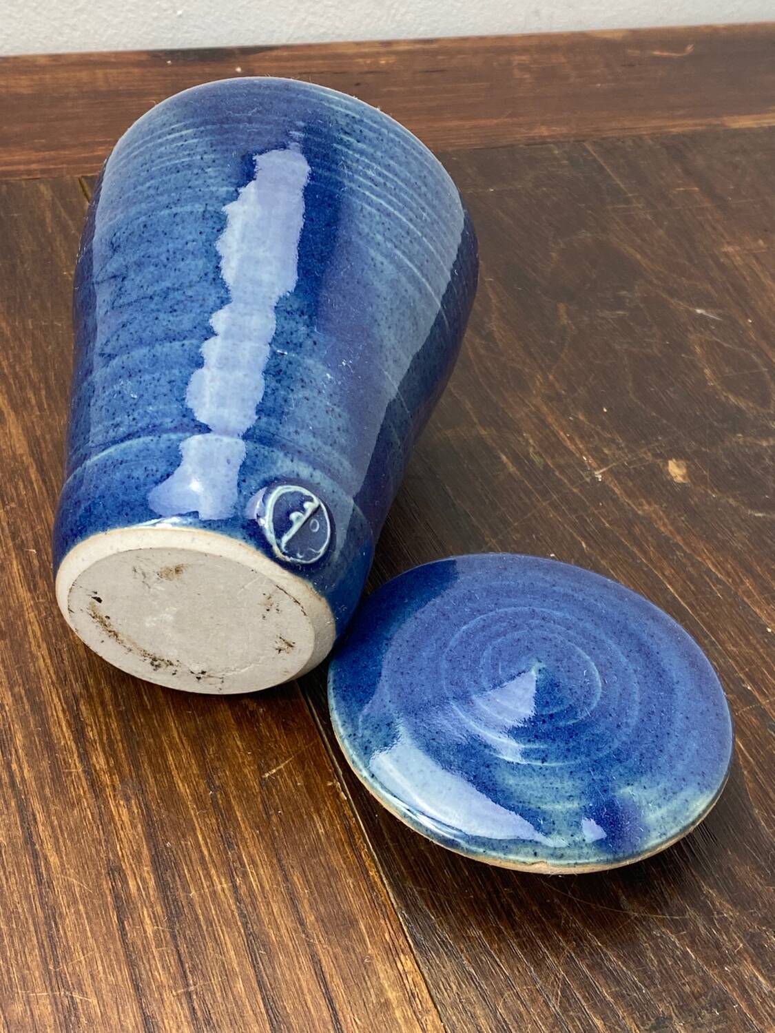 Glazed ceramic candy dish