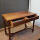 Flat walnut burreau louis XVI style