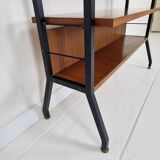 Italian Free Standing Teak Shelving Unit, 1950's