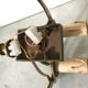 Pair of brass wall lights