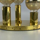 60s brass designer ceiling light