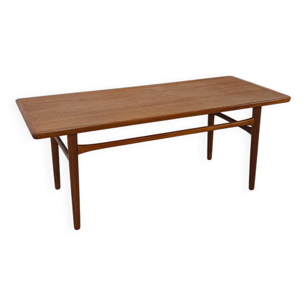 Table de salon en teck vintage