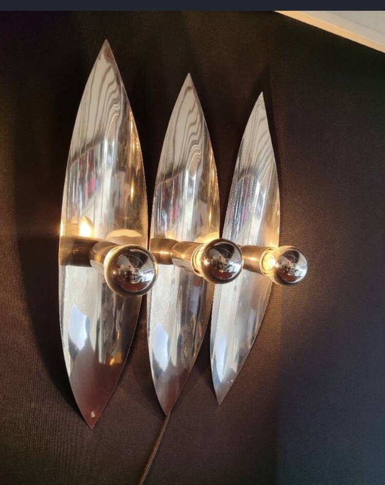 Pair of vintage Goffredo Reggiani wall lights