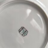 Set of 6 Sologne porcelain plates