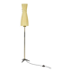 Vintage Floor Filigree Lamp with Fiberglass Shade, Germany, 1950s