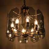 Lustre en verre Josef Brumberg, 1970s Allemagne