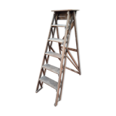 Old wooden stepladder