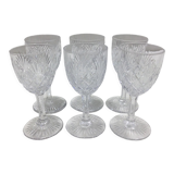 Saint Louis - 6 White Wine Glasses Gavarni Model