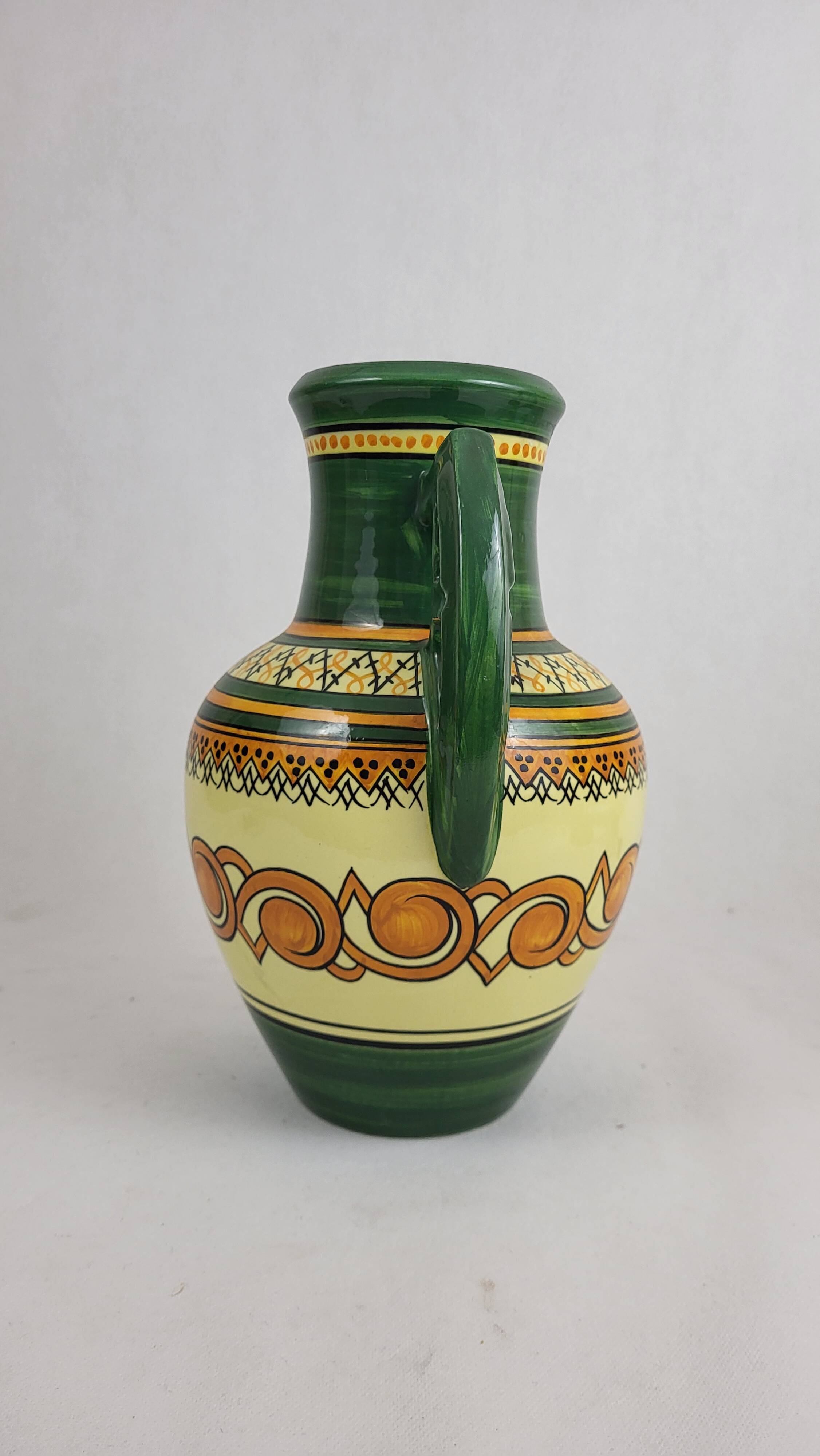 Quimper Henriot ceramic vase