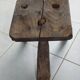 Small brutalist stool, norman farm tripod