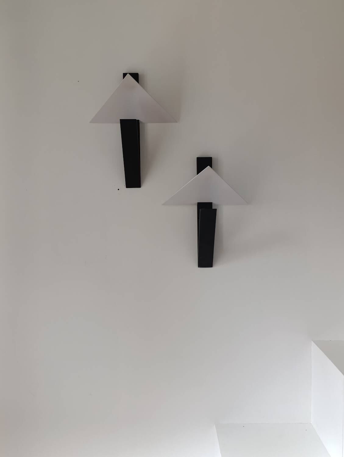 Pair of Tria wall lights