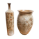 Vases from the 70s signed Michel Bailly