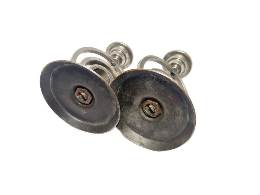 Art Deco candleholder, Germany, 1970s, set of 2
