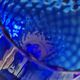 Vintage cobalt blue glass vase Empoli