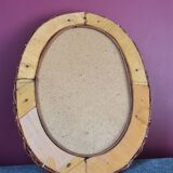 Mini miroir osier