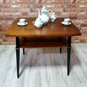 Renovated coffee table with two tops from the 70s